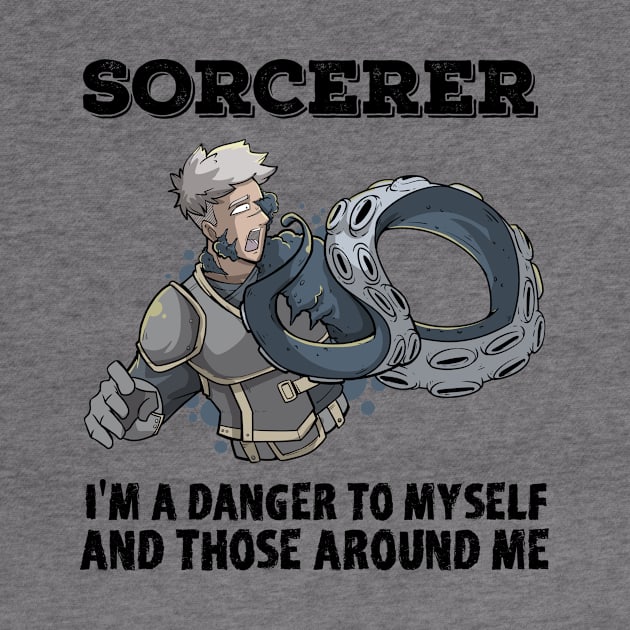 Wizard Mage RPG PnP Roleplaying Dungeon Sorcerer Meme Gift by TellingTales